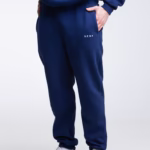 048NV Spodnie dresowe ze ściągaczami Organiczna Bawełna